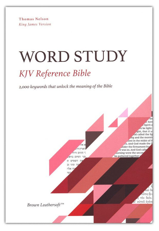 Word Study KJV Reference Bible