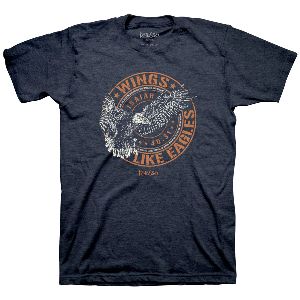 Wings Like Eagles Crest T-Shirt