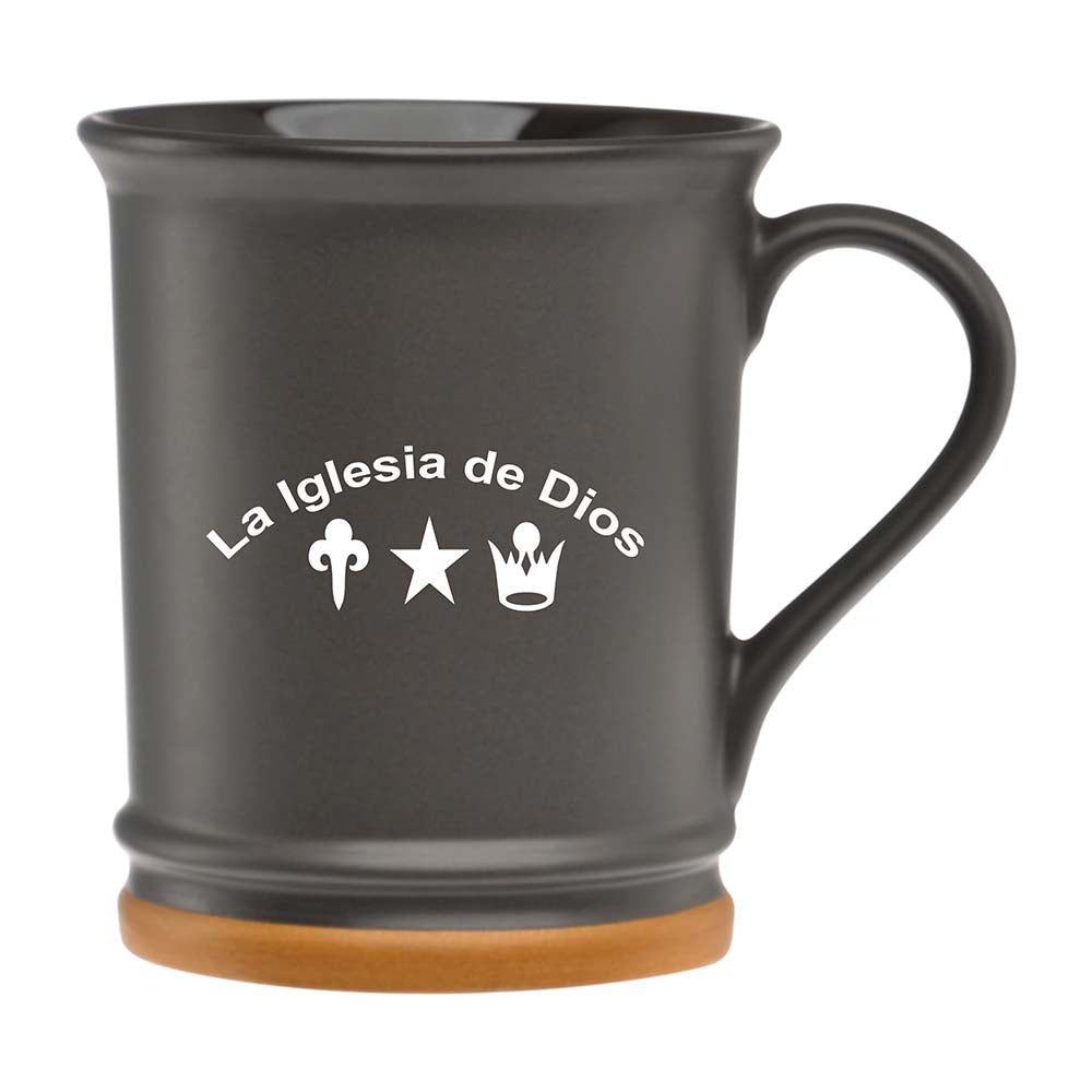 Modern Ceramic 14oz Coffee Church Logo Mug