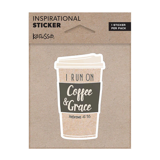 Coffee & Grace Sticker