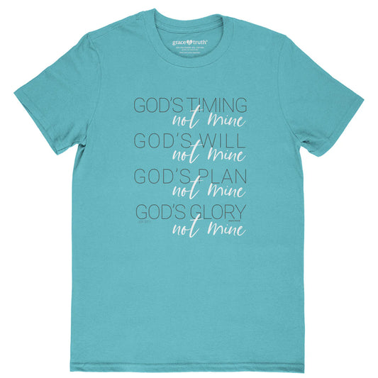 God's Plan and Timing T-Shirt