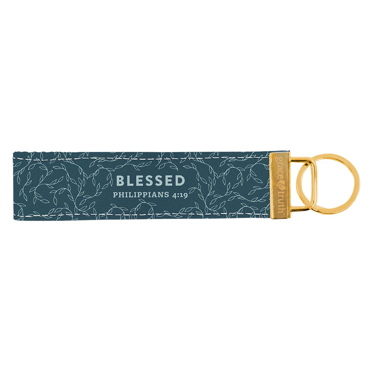 grace & truth Blessed Keychain