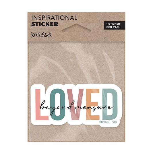 Loved Beyond Measure Sticker