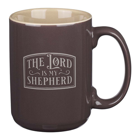 My Shepherd Mocha-Brown Ceramic Coffee Mug