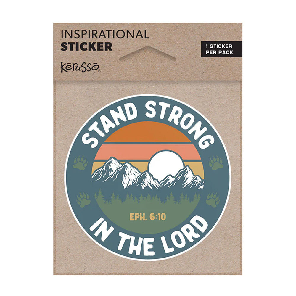 Stand Stronger Sticker