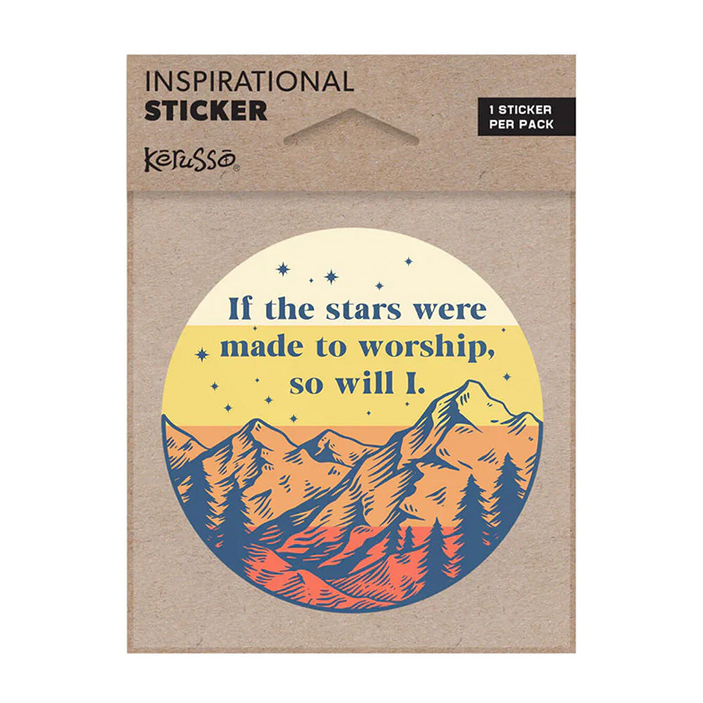 Stars Were Made To Worship Sticker